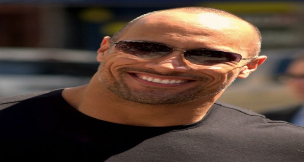 Dwayne Johnson smile