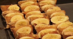 وصفة حلوى خبز الموز بالكراميل